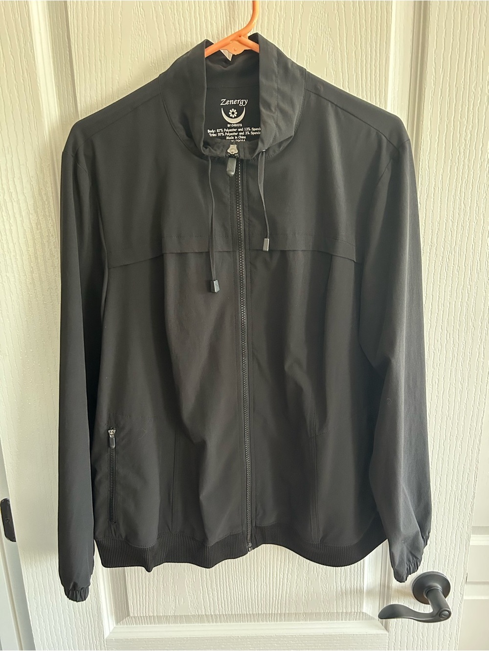 Women's Chicos Black Utility Zip-Up Jacket